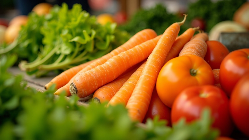Légumes frais du marché français